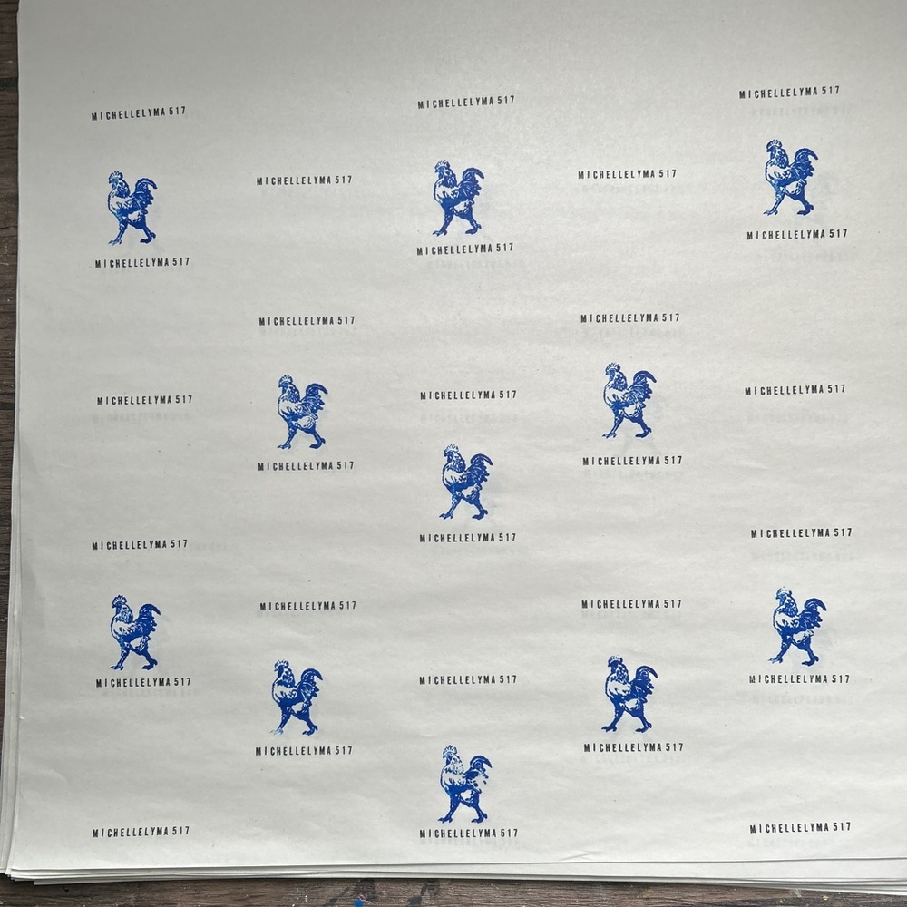 Custom wrapping paper 30 Sheets - Picture 5 of 13
